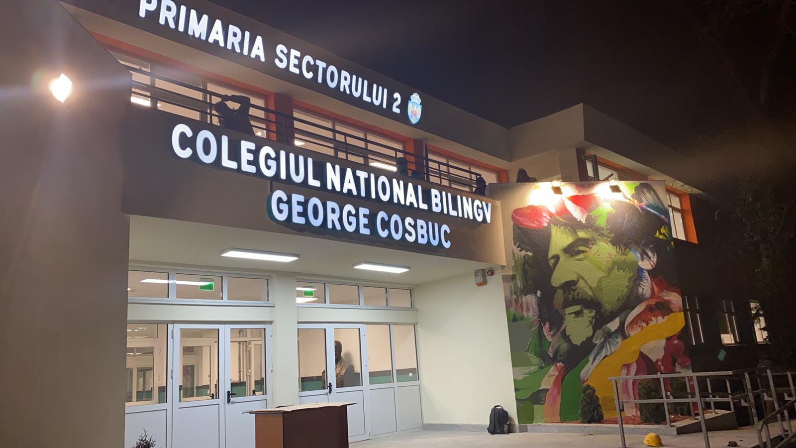 national school george cosbuc ecler audio system