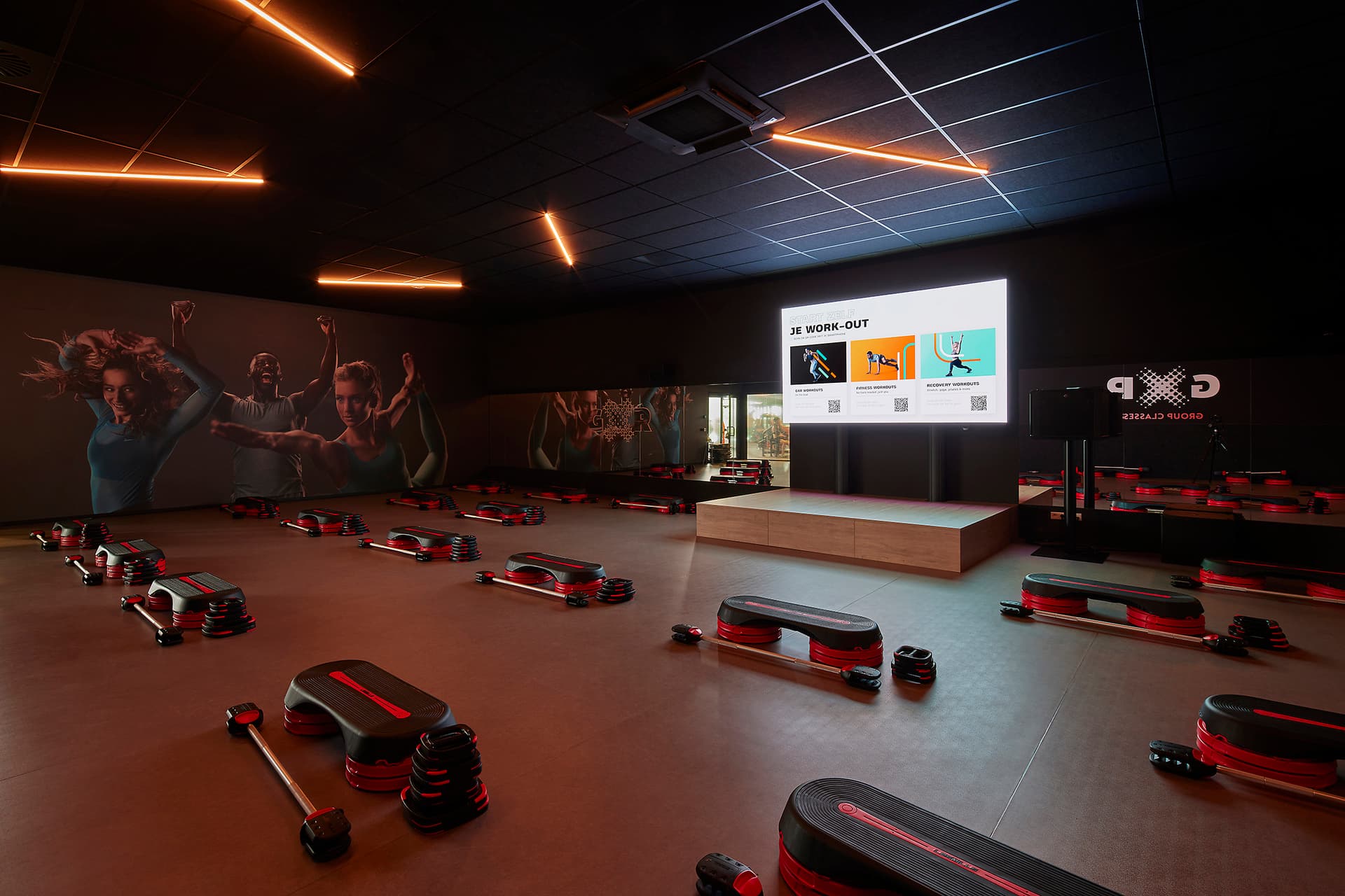 Audio and video solutions for sports and wellness