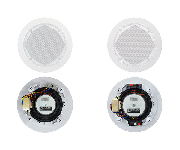 Ecler Ecler ESSENTIALS microphones and inceiling loudspeakers