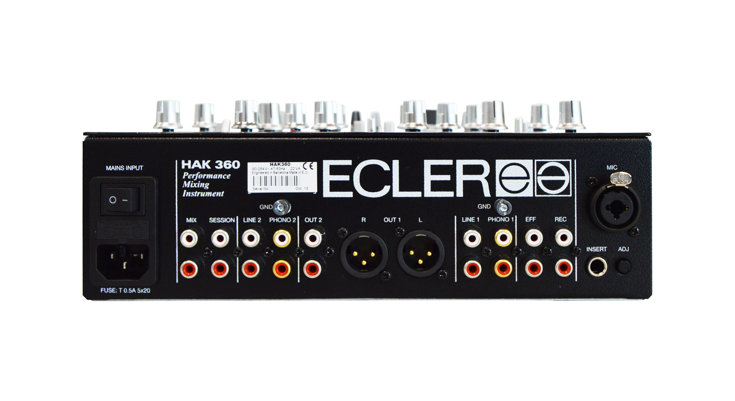 ECLER/DJミキサー/HAK360 -DJ機材アナログレコード専門店OTAIRECORD