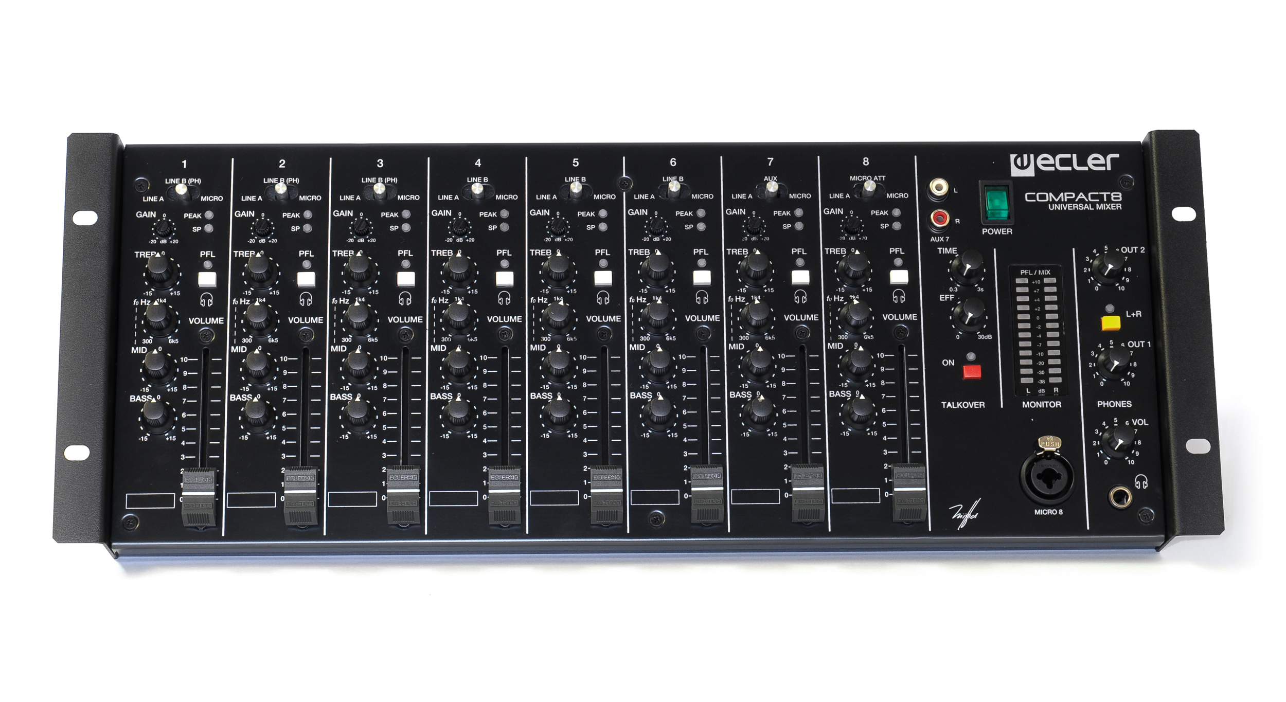 Ecler Compact 8 Installation Analogue Mixer