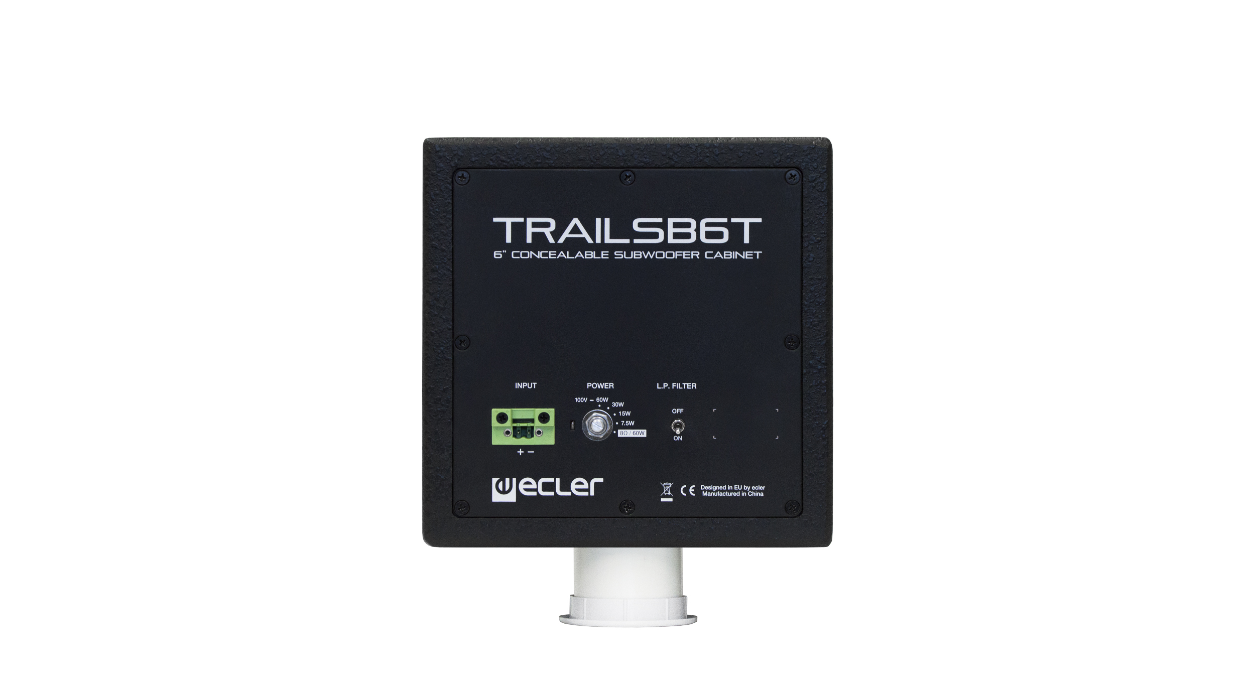 Ecler Trailsb6t Concealable Subwoofer Cabinet