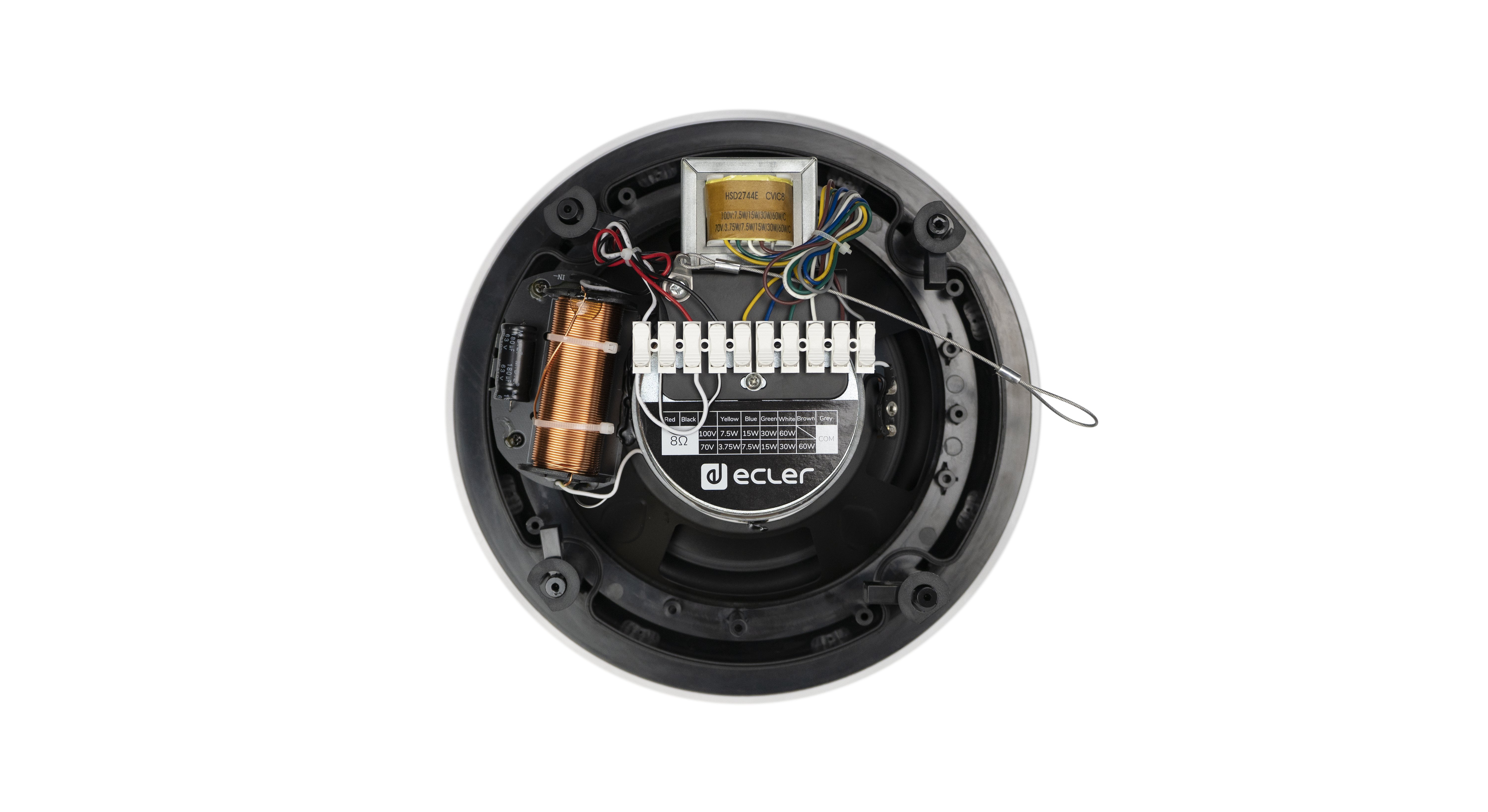 CVICSB 81 Kindermann Ecler VICSB 8 altavoz de techo blanco ~ D ~ 